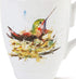 DEMDACO Dean Crouser Watercolor 16 Ounce Glossy Ceramic Stoneware Bird Mug with Easy Grip Handle (Hummingbird Nest)...