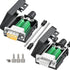 2Packs DB9 Serial Adapters No Soldering Needed. D-SUB 9-pin RS232 RS485 Adapter to Terminal Connector Signal Module with Bolts Nuts and Screwdrive...