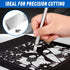 DIYSELF 100 Pack Exacto Knife Blade Refills #18, Hobby Blades Replacement, #18 Craft Knife Blades for Scrapbooking, Stencil, High Carbon Steel Exa...