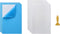 Rhinestone Template Material Sticky Flock Adhesive Stencil Flock Magic Sticky Flock 10sheet 30x20cm (5Sheet Flock 10Sheet Tape)...