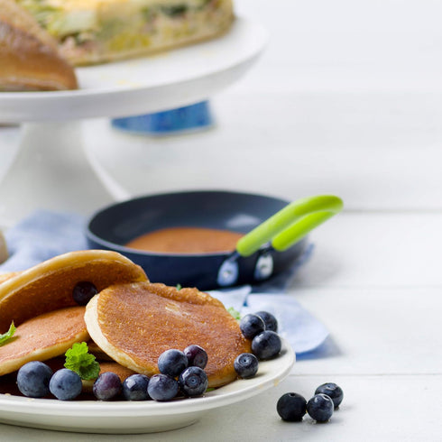 GreenPan Mini Healthy Ceramic Nonstick, 5" Round Egg Pan, PFAS-Free, Dishwasher Safe, Stay Cool Handle, Black...