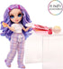 Rainbow High Jr High PJ Party - Violet, Purple 9" Posable Fashion Doll with Soft Onesie, Slippers, Fun Play Accessories, Great Toy Gift for Girls ...
