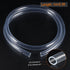 TOP-VIGOR 10mm ID 12mm OD PVC Clear Vinyl Tubing, 1M Length Food Grade Flexible Water Pipe, Plastic Tube for Transfer Water, Oil, Air, Powders & F...