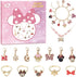 Christmas Advent Calendar 2024 for Girls 24 Days Countdown Calendar with DIY Charm Bracelet&Necklace, Rings Xmas Holiday Gift for Daughter, Niece...