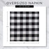 DII Lemon Bliss Tabletop Collection, Napkin Set, 6 Piece...