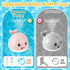 2024 Upgraded Baby Bath Toys, Girls Water Table Pool Toys Light Up Bath Toys for Kids Ages 1-3 Babies 6-12-18 Months, Pink Whale Sprinkler Spray B...