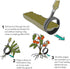 Circular Hoe Hand Garden Weeding Tool...