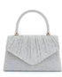 Women's Evening Handbags, Elegant Pleated Clutch Purse for Formal Prom Tea Party Wedding guest Cocktail Night Date...