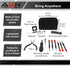 ABN 25-Piece Tri-Fold Mini Tool Set for Dorm, Travel, Office, Home Tool Kit with Case - Basic Tool Set for Home Repairs...