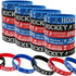 Oringaga 24PCS Hockey Party Motivational Rubber Bracelets, Sports/Hockey Baby Shower Birthday Party Supplies Decorations Gifts Prize Goodie Bag Fa...