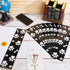 59.1 Feet Pet Paw Bulletin Board Border Classroom Decorations Black and White Puppy Boarders for Bulletin Board Paw and Bone Print for Walls Desks...