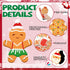 36 Pieces Christmas Magnets Supplies Xmas Refrigerator Magnetic Merry Christmas Fridge Magnet Stickers Happy Holiday Decoration for Car Mailbox Lo...