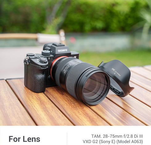 Lens Hood for Tamron 28-75mm f/2.8 Di III VXD G2 (Sony E) (Model A063),Reversible Lens Shade Replace Tamron HA063 Bayonet Hood,Compatible with 67m...