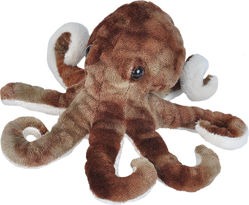 Wild Republic Octopus Plush, Stuffed Animal, Plush Toy, Gifts for Kids, Sea Critters, 8"...