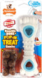 Nylabone Puppy Power Chew Knuckle Bone & Pop-In Puppy Treat Toy Combo Chicken Medium/Wolf (1 Count)...
