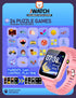 Kids Smart Watch for Boys Girls 6-12 with Pedometer Audio Book Camera Music Player Birthday Present Christmas (Pink...