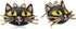 Betsey Johnson Cat Stud Earrings Pink Stud Earrings...