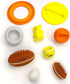 Nylabone Power Play Tennis Teddy Gripz Bear Dog Toy Teddy Medium (1 Count)...