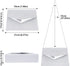 Larcenciel Women's Evening Handbags, Sparkly Pleated Evening Purse, Elegant Sequins Clutch for Wedding Formal Cocktail Party...