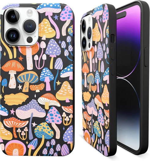 iPhone 15 Pro Max /14 Pro Max Phone Case - Unique Protective Phone Case with Hand-Drawn Design - Scratch-Proof Apple Silicone Case iPhone for 14 P...