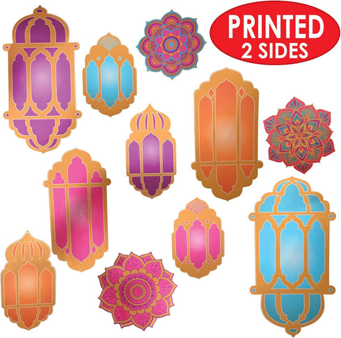 Foil Lantern & Mandala Cutouts Pack of 2...