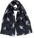 Lina & Lily Kangaroo Print Women's Scarf Shawl Wrap, Gift for Animal Lover...