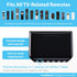 TotalMount Universal Remote Control Holder – Attaches to Wall or Back of TV – Compatible with All TV Remotes (Premium Black, Large Two Pack)...