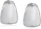 Robert Lee Morris Soho Silver Wide Wedge Clip-On Earrings...