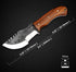 8.5 Inch Handmade High Carbon Steel Tracker Knife - Fixed Blade With Sheath -Full Tang Knife - Survival Knife - Hunting Knife - Tactical Knife for...