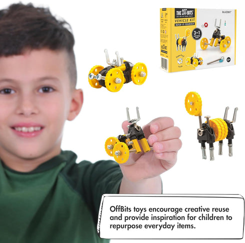 Vehicle Stem Building Toys, Educational Build Your Own Robot Toy for Kids Age 6 7 8 9+ Year Old Boys and Girls, Stem Toys Engineering Kit, Constru...