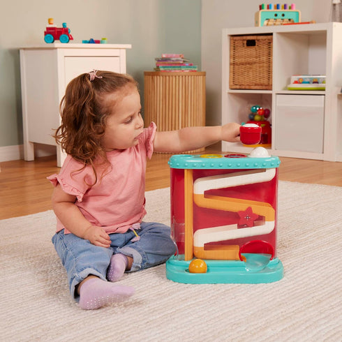 Battat – Pound-a-Ball Toy – Ball Maze – Hammer & Ball Puzzle For Babies – Fine Motor Skill Toy – 12 Months + – Pound & Roll...