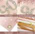 Happy 90th Birthday Banner Backdrop Decorations for Women, Rose Gold 90 Birthday Party Sign Supplies, Pink 90 Year Old Birthday Poster Background ...