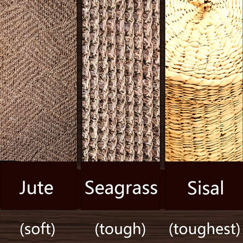 Sisal Rope 6mm for Cat Scratcher Repair and Replace Cat Scratching Post, DIY Scratching Furniture - Cat Tree, Scratch Carpet & Mat, Cat Kicker Toy...
