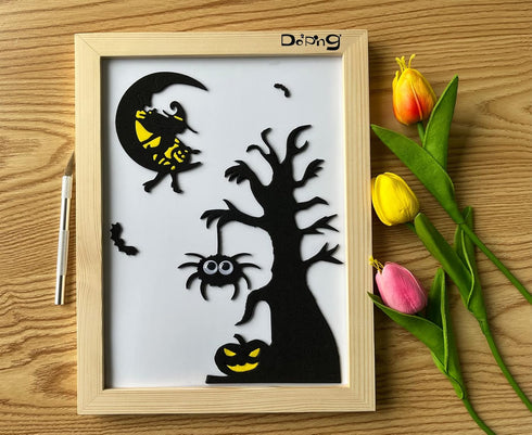 Do²ping Black Foam Sheets Crafts, 8.5x5.5 Inch Eva Craft Foam Paper for Crafts Project Classroom Scrapbook DIY Cosplay (Black-10 Sheets)...