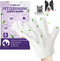 cyeollo Pet Cleaning Wipes for Dogs Fur & Butt, Dog Dry Grooming Bath Glove Wipes for Deodorizing, Lick Safe Cats Cleaning Wipes, Wash Free, 6PCS...