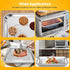 12" × 12" Baking Pan for Breville Smart Oven BOV800XL, Smart Oven Plus BOV810BSS, Smart Oven Pro BOV845BSS, Smart Oven Air BOV900BSS, Compatible w...