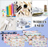 AUHOKY 8 Styles Makeup Bag Toiletry Pouch Waterproof Cosmetic Bag with Zipper Travel Packing Bag, Small Cosmetic Bag Accessory Organizer for Women...