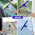 Window Squeegee Telescopic Iron (Blue)...