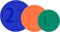 Pyrex 322-PC (1) Green 1qt & 323-PC (1) Orange 1.5qt & 325-PC (1) Blue 2.5qt Mixing Bowl Lids Made in the USA...
