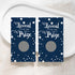 Paper Clever Party Blue Twinkle Star Bridal Shower Games Pack: 28 Scratch-Off Raffle Cards for Wedding & Engagement Parties...