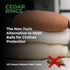 Cedar Rings for Clothes Storage – Stop Clothes Damage - 30 Fresh Cedar Rings to Protect Your Clothes...