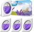 Air Freshener for Home, 4 Pack, Lavender Essential oils, Odor Eliminator for Small Area Closets Bathroom Pets Strong Odor, Up to 120 Days...