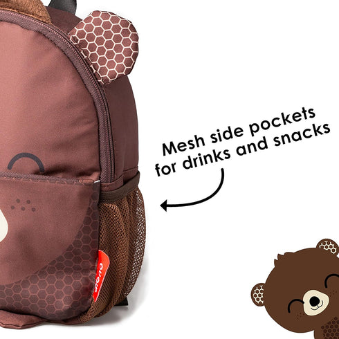 Diono Bear Character Kids Mini Back Pack Toddler Leash & Harness for Child Safety, with Padded Shoulder Straps for Child Comfort...