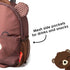 Diono Bear Character Kids Mini Back Pack Toddler Leash & Harness for Child Safety, with Padded Shoulder Straps for Child Comfort...