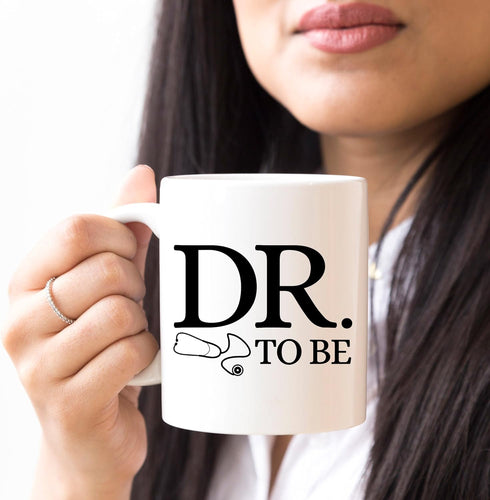 YouNique Designs Dr. To Be Coffee Mug, 11 Ounces, Funny Medical Student Gifts, Med School Gifts, Medical School Gifts, Best Gifts for Medical Stud...