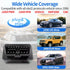 ELM 327 Bluetooth OBD2 Scanner, AUCARAUTO Car Auto Diagnostic Scan Tool for iPhone & Android, Wireless Check Engine Light & Fix Code Reader for Al...