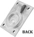 2Pcs Flush Pull Ring Handles 2.5" x 1.8" Hidden Recessed Furniture Handle, 304 Stainless Steel Recessed Boat Hatch Latch Cabinet Flush Mount Lifti...