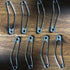 Metal Curved Safety Pins 50mm/2inch Basting Pins for Quilting Curved (100 Counts)...