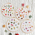 Lukinbox 4 Pack Embroidery Kit for Beginners, Hand Cross Stitch Kits for Adults, DIY Fabric Embroidery Starter Kits with Fruit Flower Patterns, 2 ...