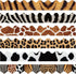 Classroom Bulletin Board Borders Safari Animal Classroom Borders for Wall Decorations DIY Leopard Tiger Cow Print Bulletin Board Sticker for Schoo...